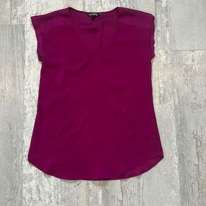 Express Magenta Blouse